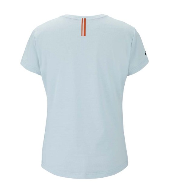 Babolat jogar boné mulher luz azul t-shirt 3