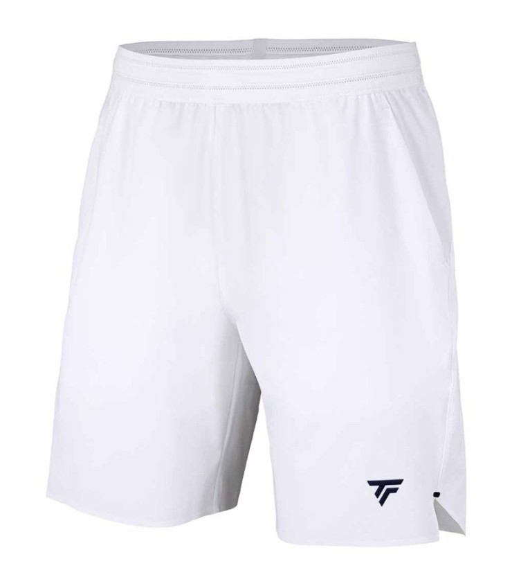 Tecnifibre equipe estiramento menino branco shorts 1