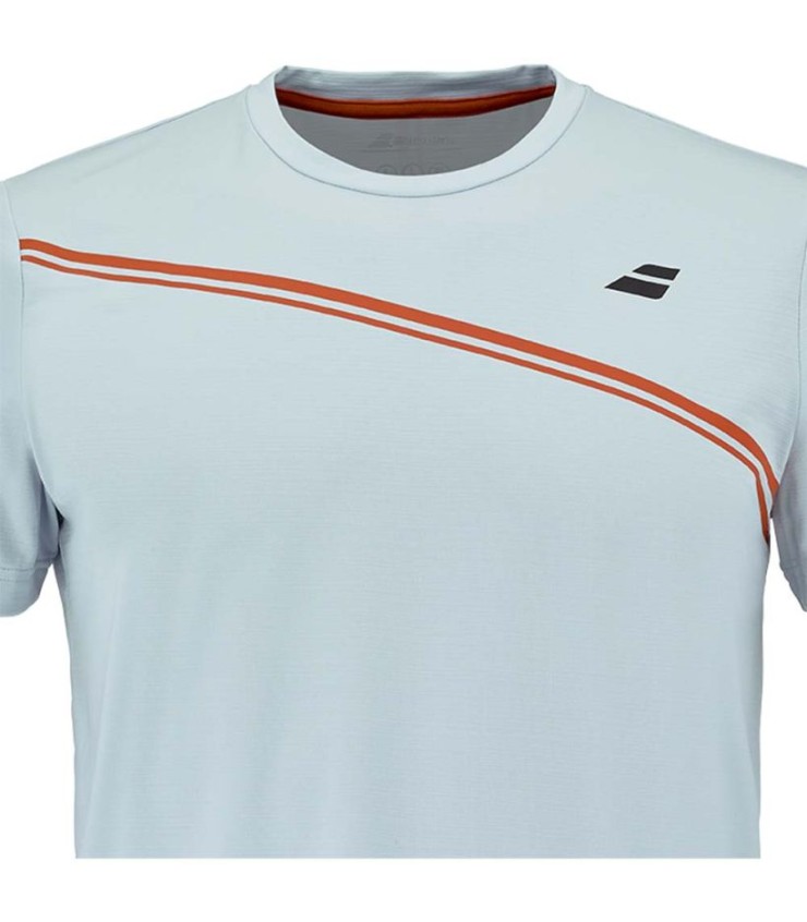 Babolat Play Crew Neck Boy Light Blue T-Shirt 2