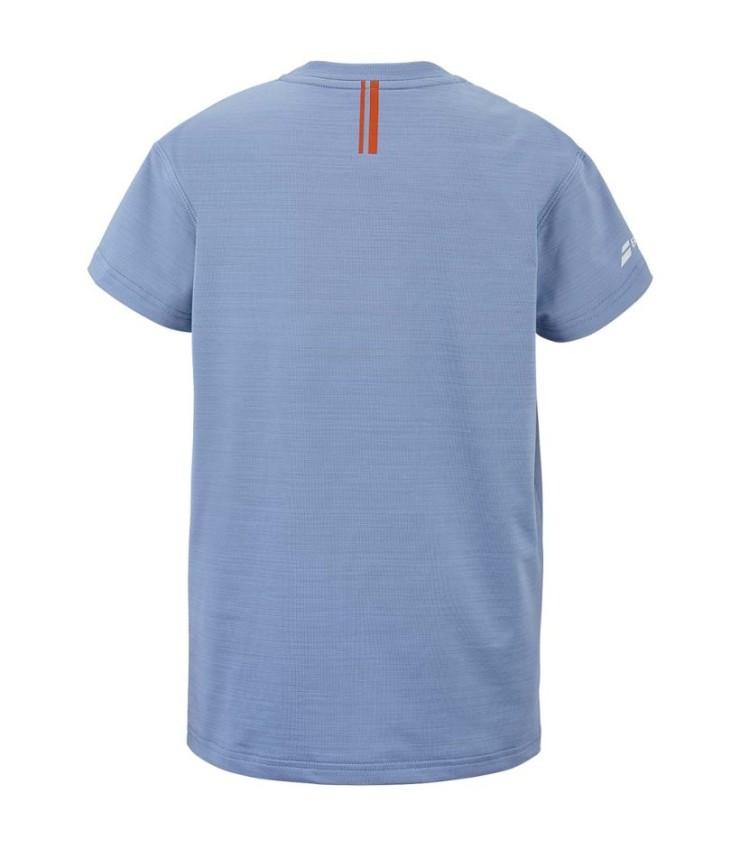 Babolat gráfico júnior laranja t-shirt 3