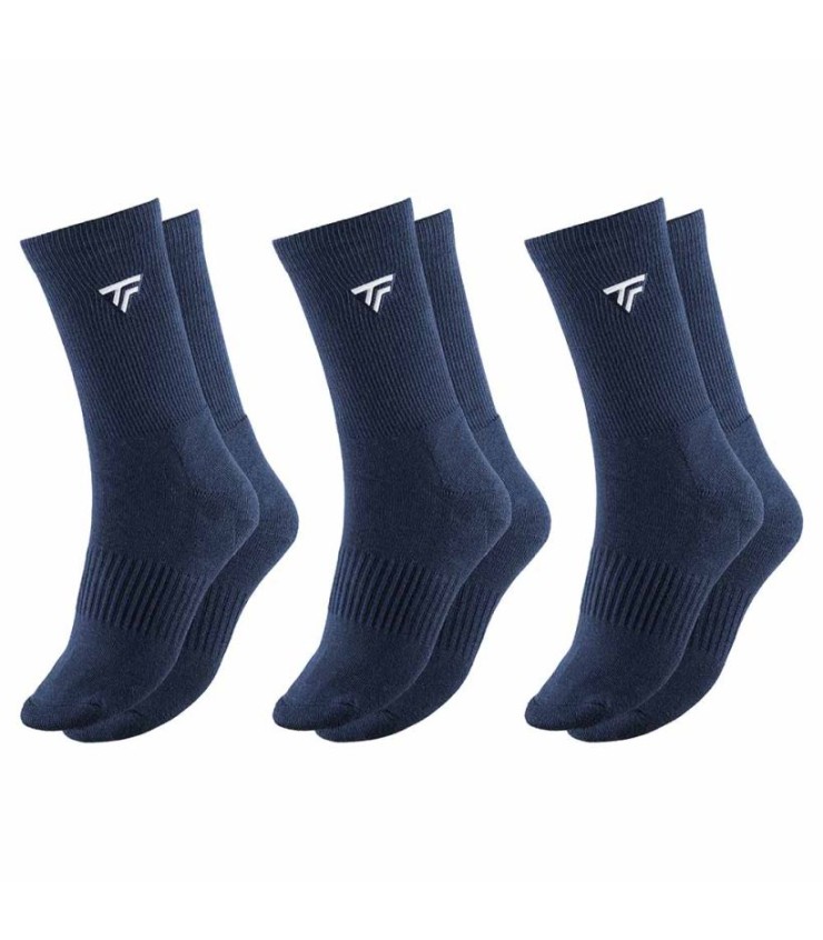 Calzini Tecnifibre Classic Socks X3 Navy Blue 1