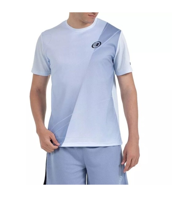 T-shirt azul claro da luz de Bullpadel