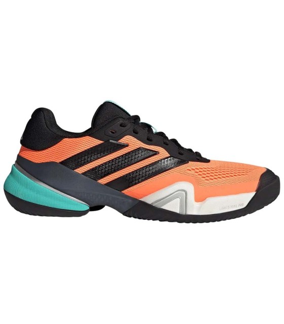 Adidas Barricade Ténis 14 Aqua Negra Laranja. 3