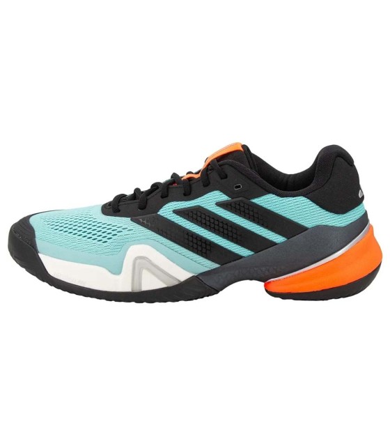 Adidas Barricade Ténis 14 Aqua Negra Laranja. 4
