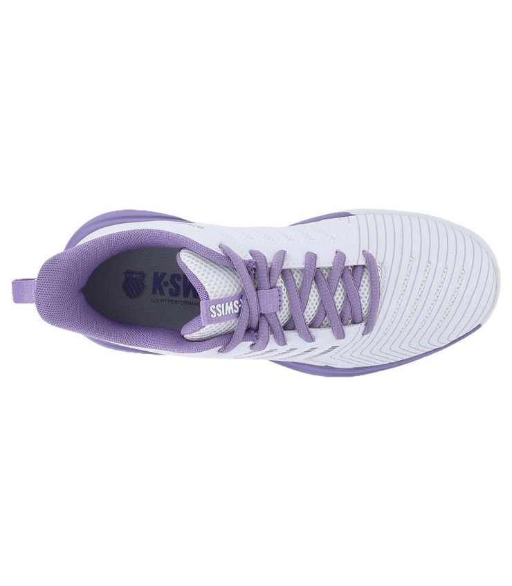 K-Swiss UltraShot Light Woman White / Purple 2