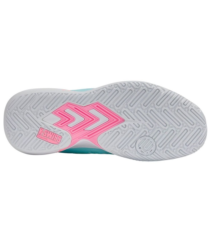 Zapatillas de pádel para mujer K-Swiss Ultra Court turquesa 3