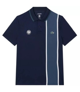 Polo blu navy Lacoste Sport Roland Garros