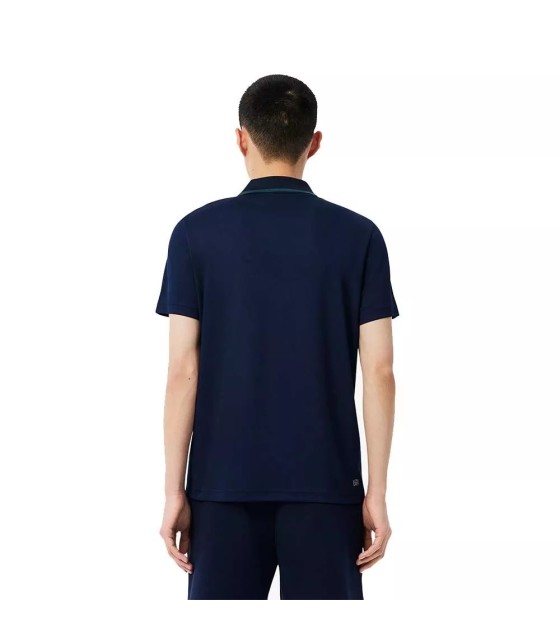 Polo azul-marinho Lacoste Sport Roland Garros
