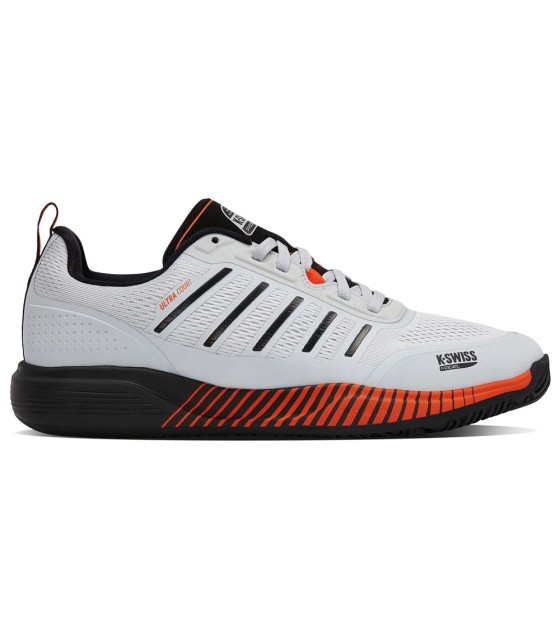 K-suíço Ultra Court Cinza Paddle Ténis / Preto / Vermelho 1