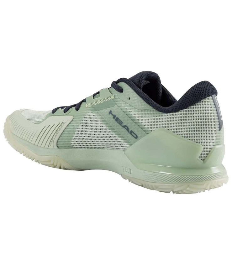 Zapatillas Head Sprint Pro 4.0 Padel Verde Negro 2