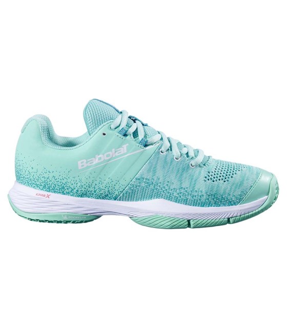 Babolat Sensa Mujer Verde Pastel Zapatillas 1