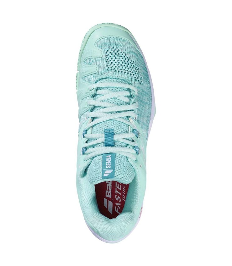 Babolat Sensa Mulheres Verde Pastel Chinelos 3