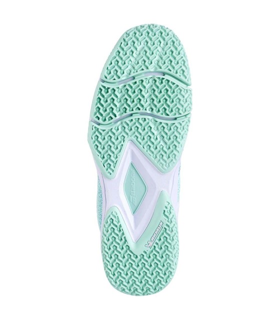 Babolat sensa mulheres green pastel chinelos 5