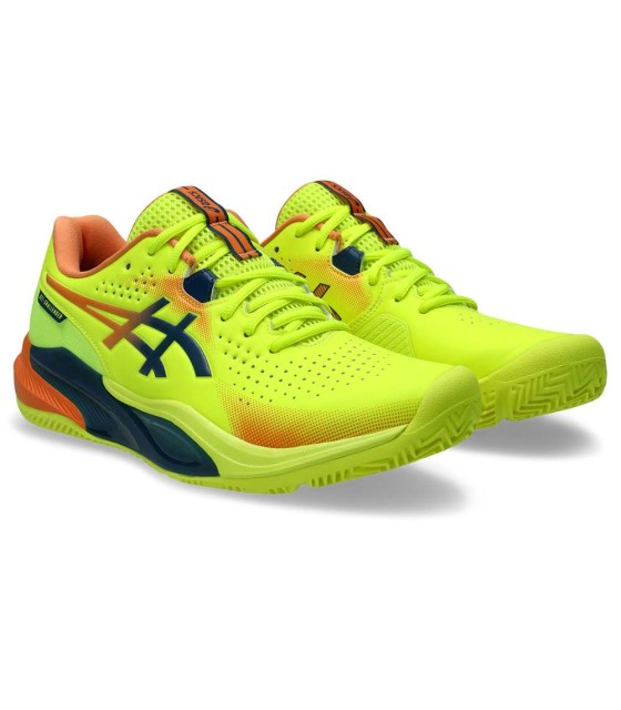 Ténis Asics Gel Challenger 15 Paddle Limited Edition Amarelo Azul Azul Oferta mais barata 3