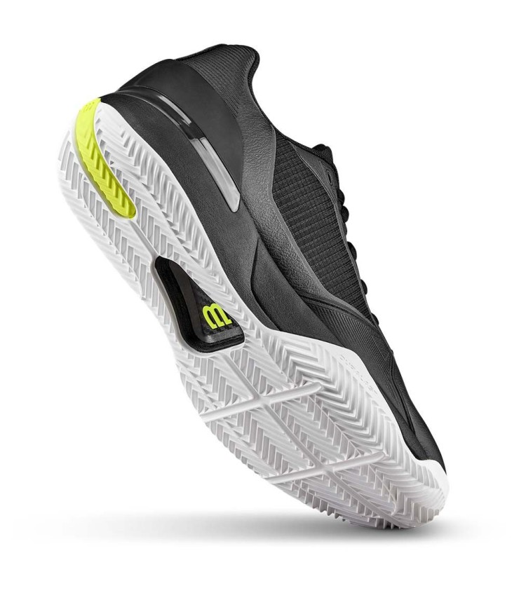 Zapatillas Wilson Rush Tour 5 Tierra batida Negro 3