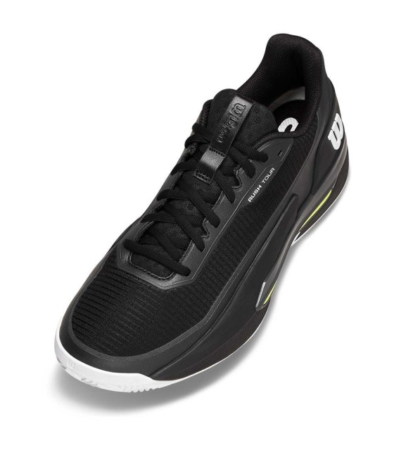 Wilson Rush Tour Shoes 5 Terra Chicoteada Preta 4