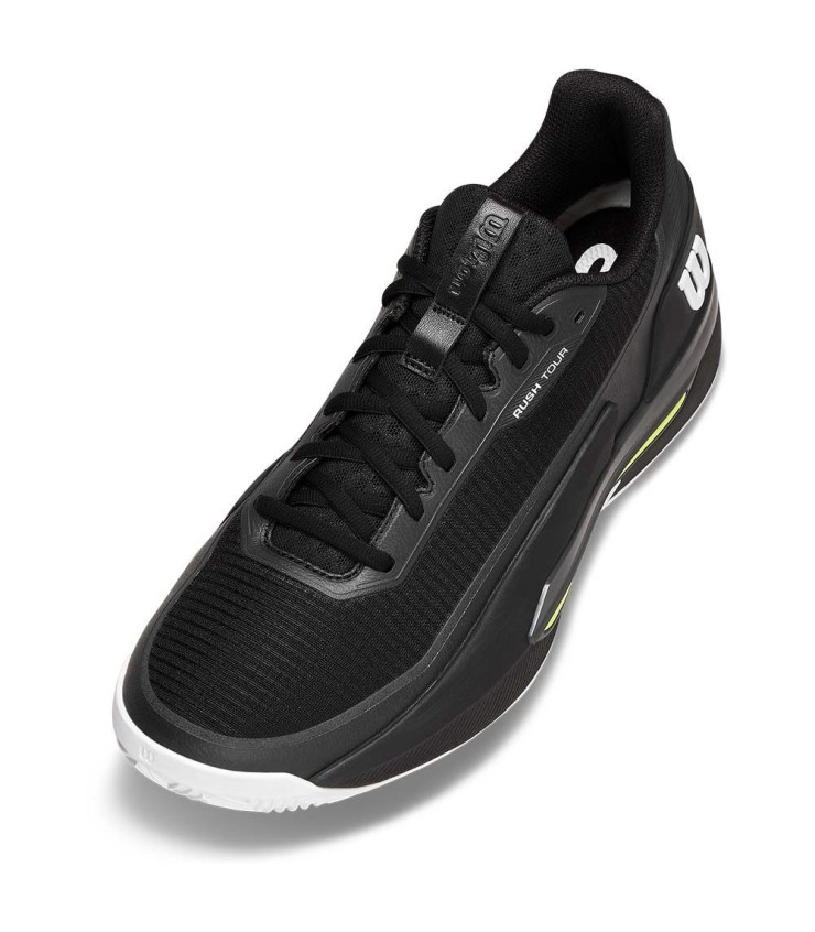 Wilson Rush Tour Chaussures 5 Noir Whipped Land 4