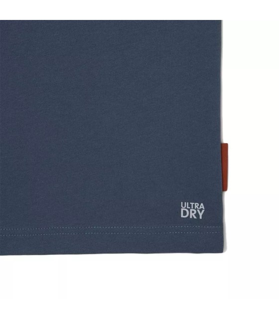 Unisex T-Shirt Marineblau Lacoste Roland Garros