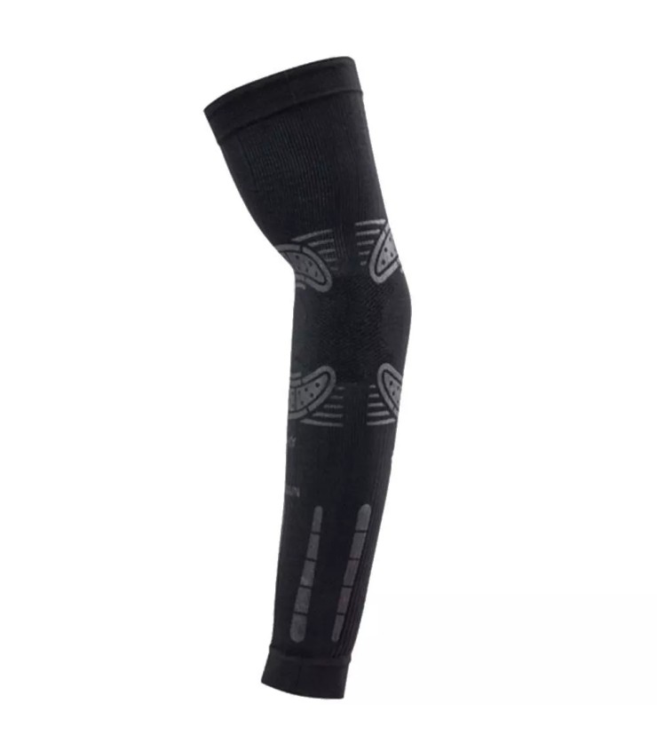 Black Non-Strain Floky Compression Sleeves 2