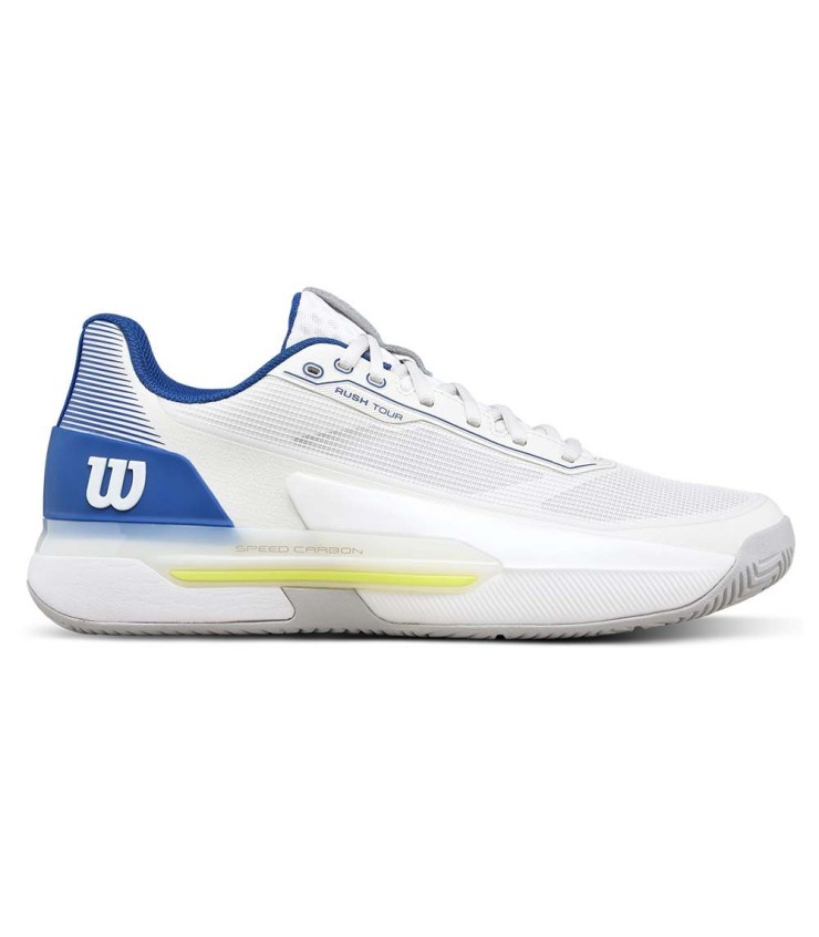 Wilson Rush Tour 5 White / Blue Sneakers 1