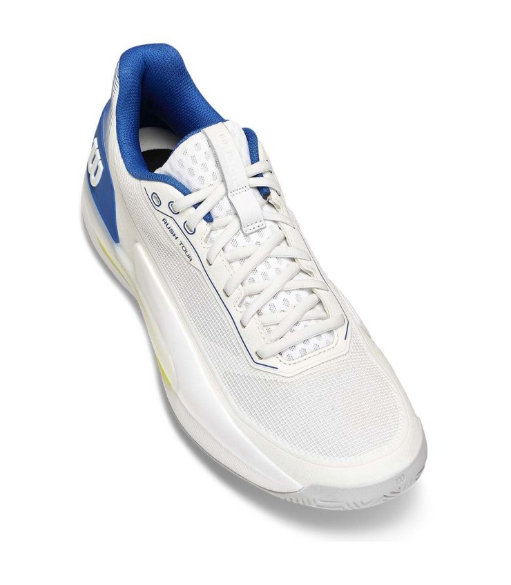 Wilson Rush Tour 5 White / Blue 3 Sneakers 3