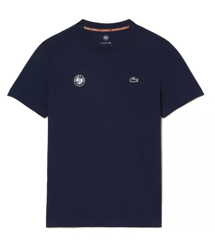 Camiseta azul marino de tenis Roland Garros de Lacoste 1