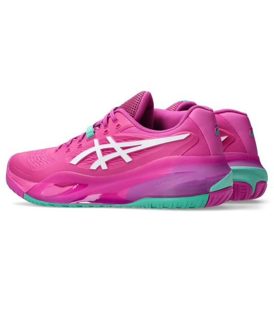 Resolução de gel de Asics x Chinelos rosa / verde 4