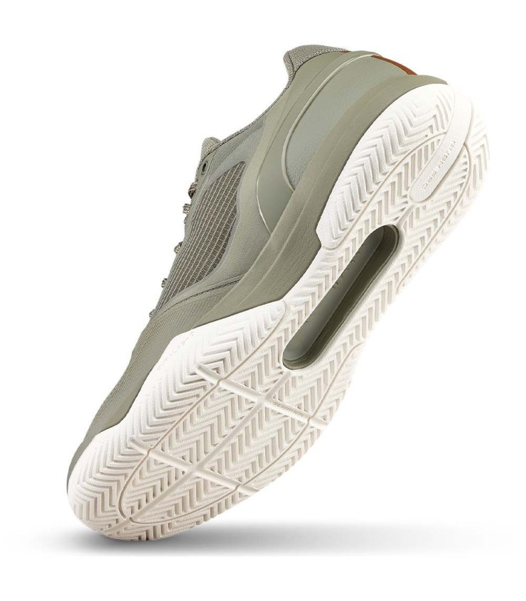 Wilson Rush Pro 5 Zapatillas de Tenis Verde Caqui 4