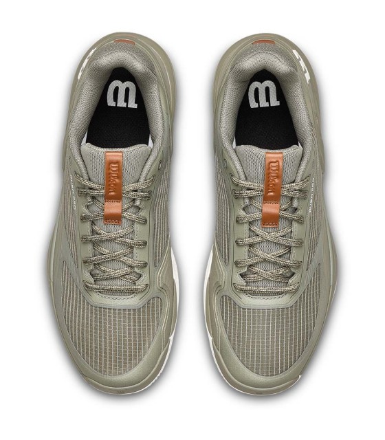 Wilson Rush Pro 5 Zapatillas de Tenis Verde Caqui 5