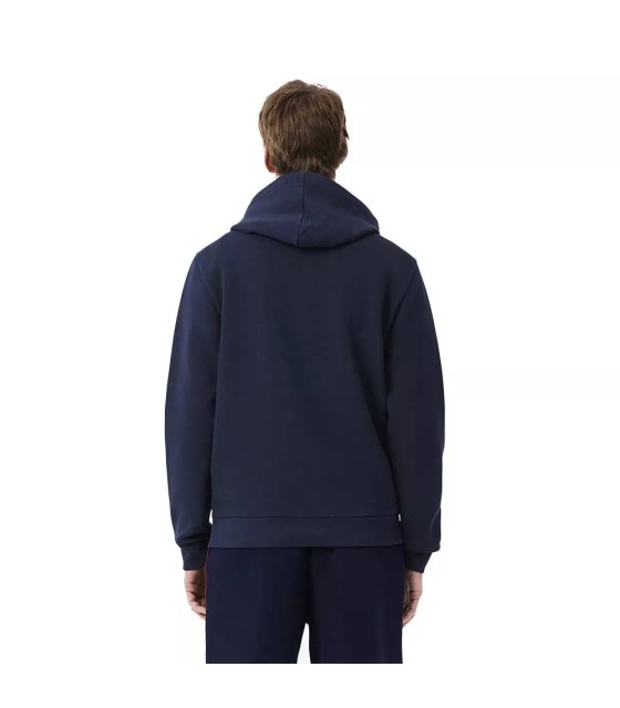 Marineblauer Kapuzenpullover Lacoste Roland Garros Club | Ipontennis