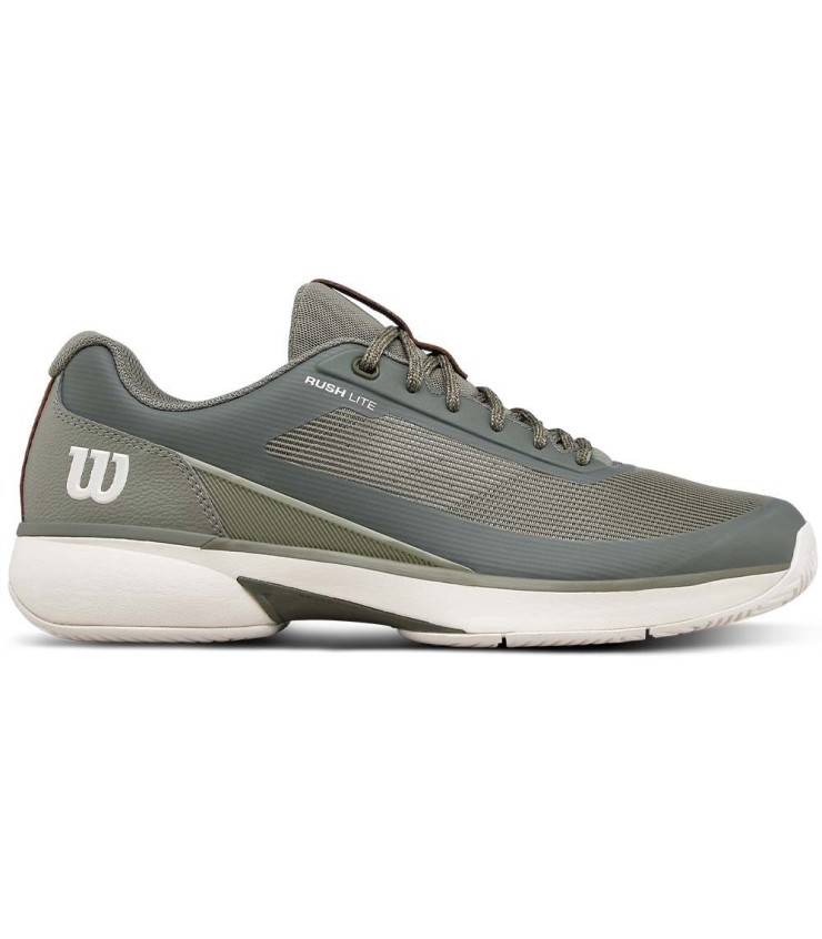 Wilson Rush Lite 5 Kaki Vert Tennis Sneakers 1