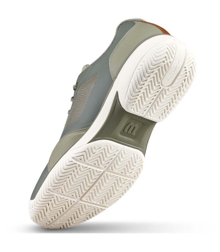 Wilson Rush Lite 5 Khaki Green Tennis Sneakers 4