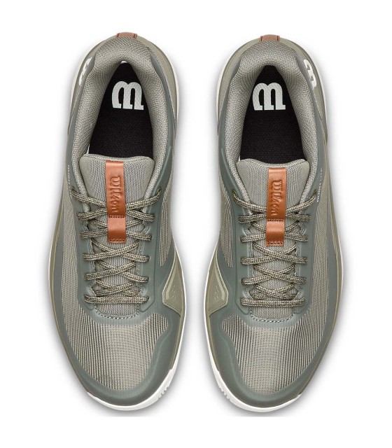 Wilson Rush Lite 5 Khaki Green Tennis Sneakers 5