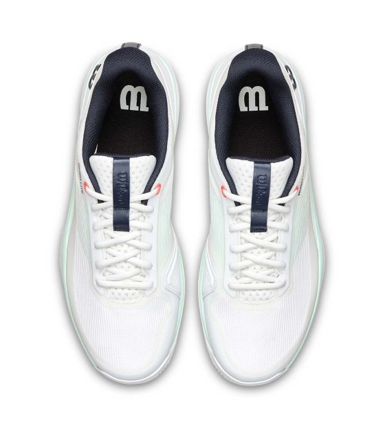 Wilson Rush Lite 5 White / Green Pastel Chinelos 4