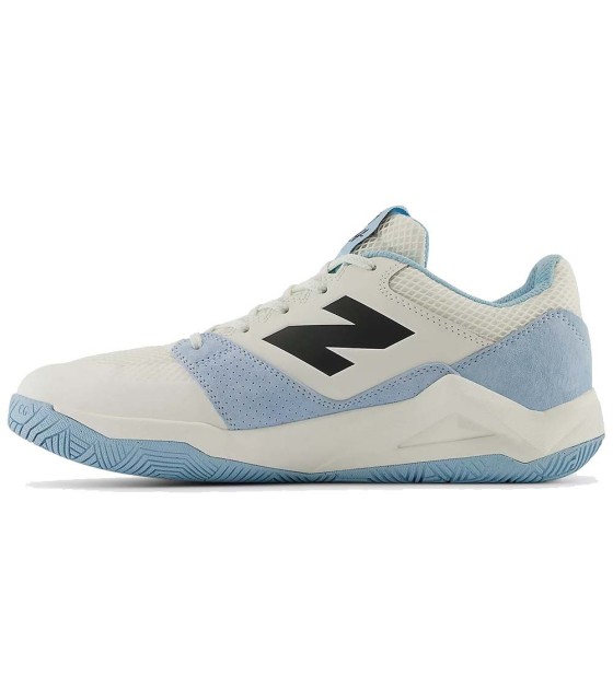 New Balance Coconut Delray Shoes White / Blue 2