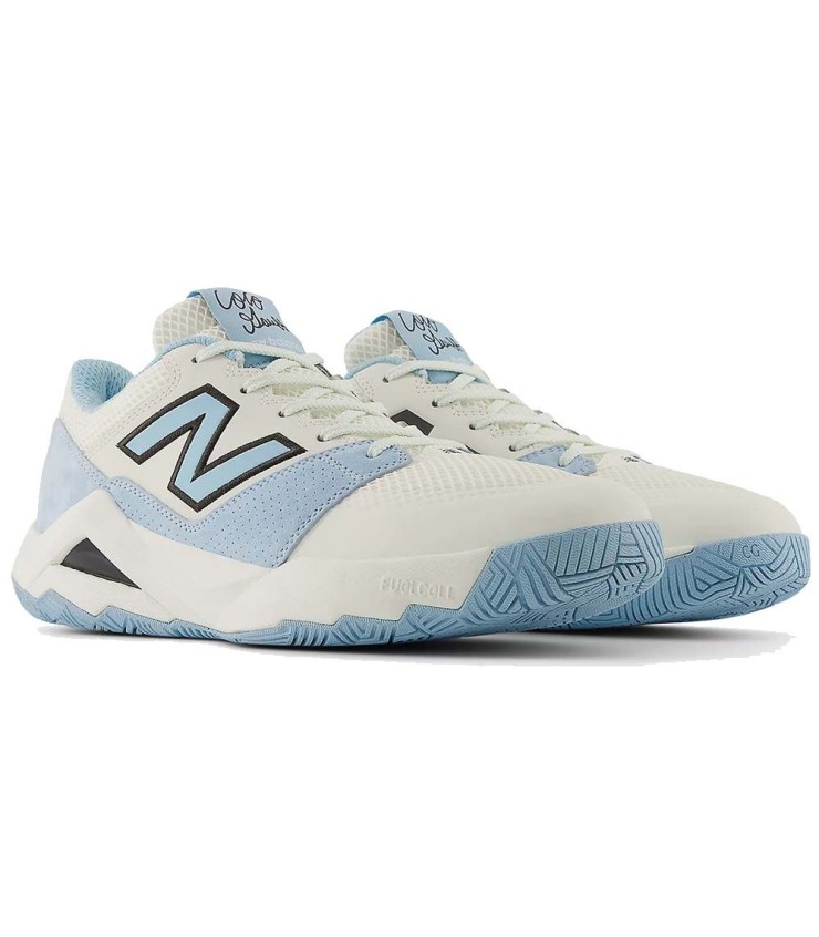 Nuove scarpe del raddle del raggio di cocco del bilanciamento bianco / blu 4