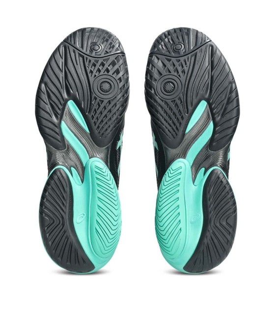 Asics Gel Court FF 3 Sneakers de tennis noir / Vert 3