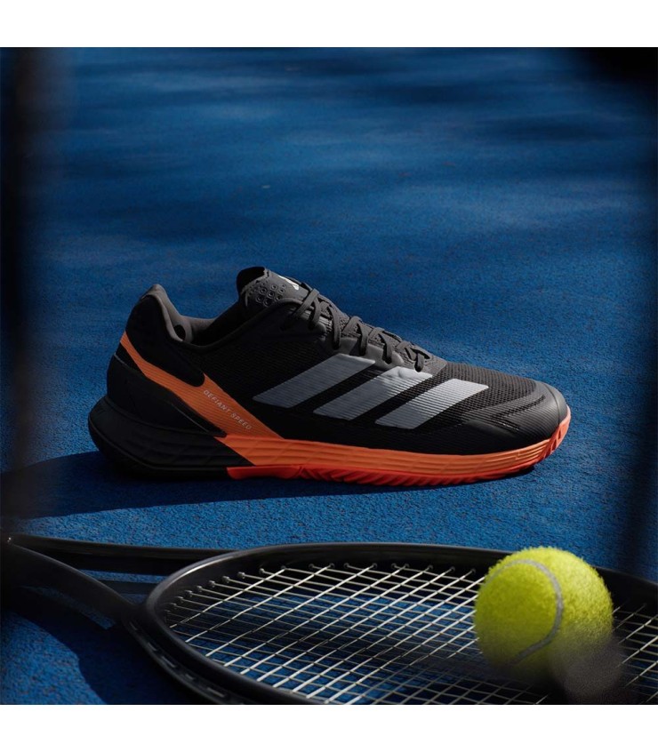 Adidas shoes desafiadora velocidade 2 laranja preta em oferta. 2