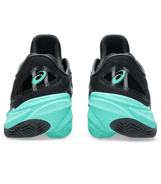 Asics Gel Court FF 3 Clay Zapatillas de Tenis Negro / Verde 2