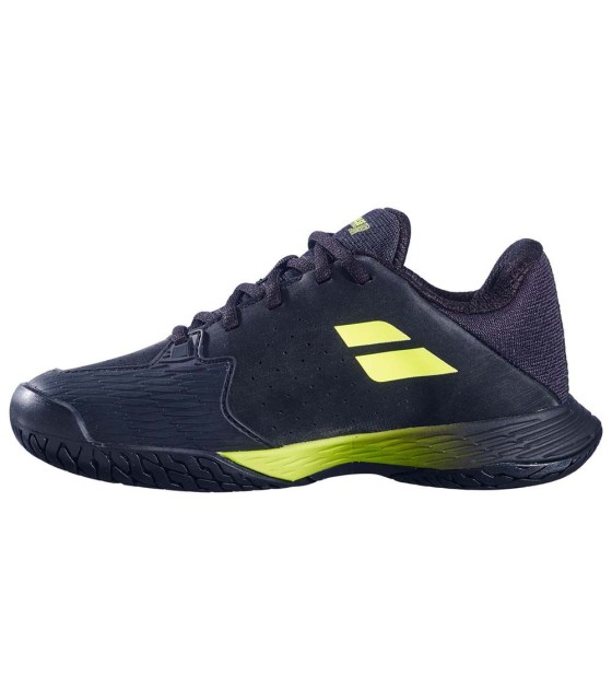 Sapatilhas Babolat Propulse Todo Tribunal JR Black / Verde 2