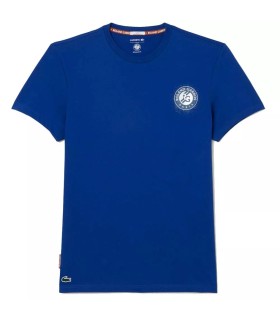 Blue T-shirt Lacoste Roland Garros