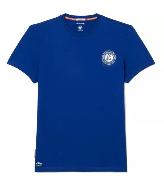 Blaues T-Shirt Lacoste Roland Garros