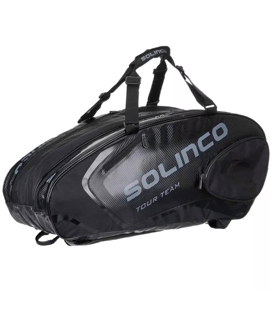 Saco de tênis Solinco Tour Team Blackout 15R Noir 1