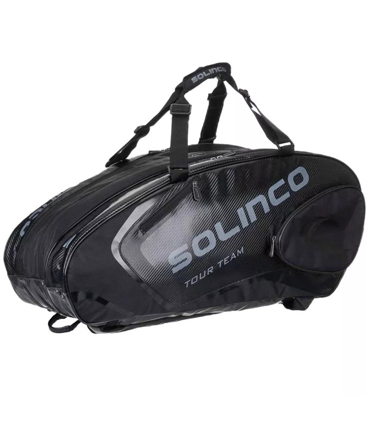 Saco de tênis Solinco Tour Team Blackout 15R Noir 1