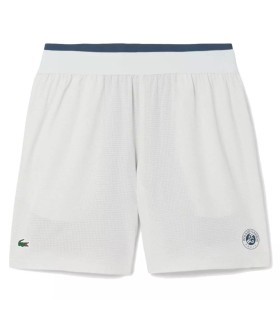 Gray Lacoste Roland Garros tennis shorts