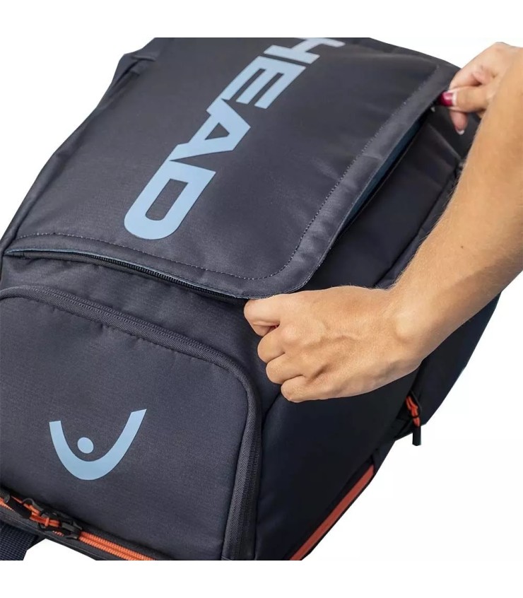 Zaino Tennis Testa Pro 28L Blue Marine 4