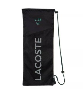 Couverture de raquette de tennis Lacoste L23 noir 1