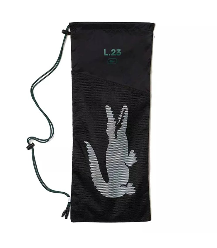 Couverture de raquette de tennis Lacoste L23 noir 2