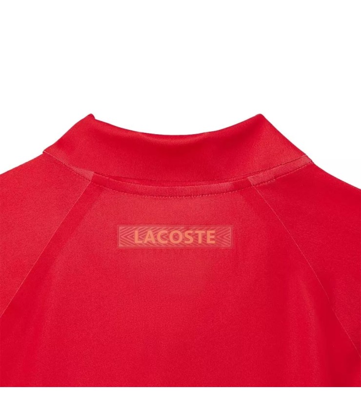 Polo Lacoste Tennis Novak Djokovic Player Paris Red | Ipontennis