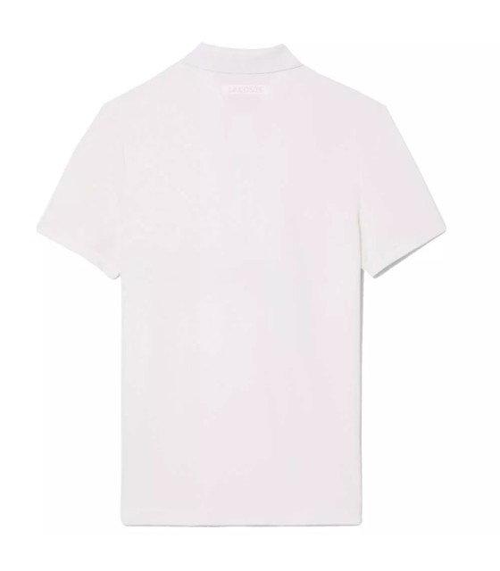Lacoste Tennis Novak Djokovic White Fan Version Polo | Ipontennis
